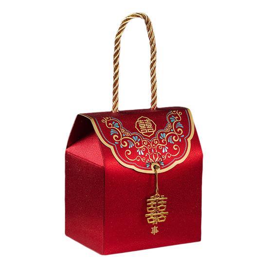 

1 набор коробка для конфет изящная красивая бумажная китайская традиционная иероглиф Си подарочный футляр для свадьбы 12