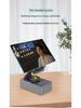 Rotating Bluetooth Audio Stand for Mobile and Tablet with Wireless Charging