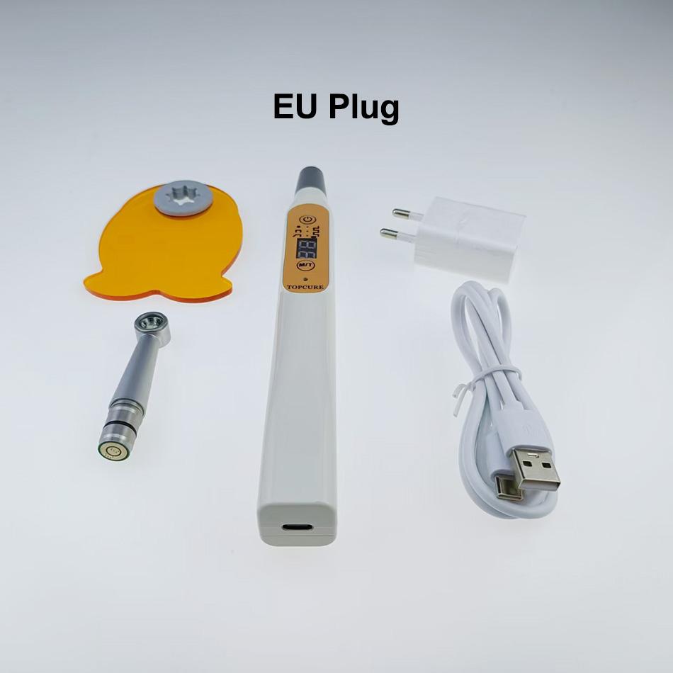 1 Set Dental LED Curing Light Device Dental Composite Resin Material 1 Second Light Cure Lamp Wireless Adjustable Working Time