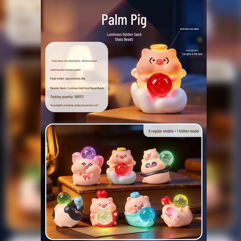 Roly-Poly Tang Dynasty Blind Box: Ancient Style Ornaments & Desktop Toys