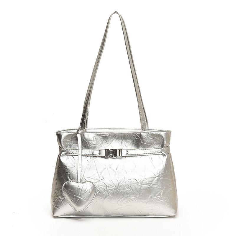 Fashionable PU leather women's bag large capacity with a simple shoulder bag women's bags new