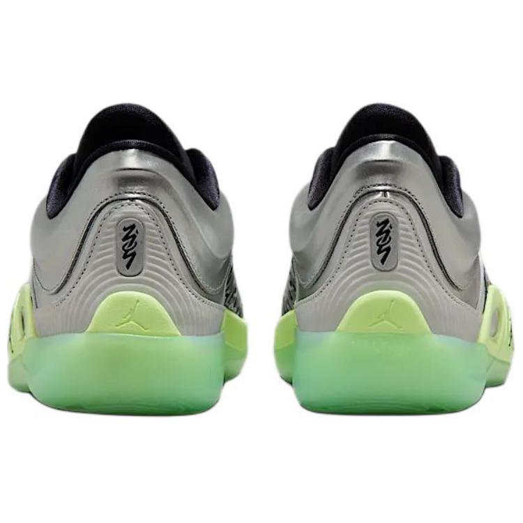 Air Jordan Zion 4 PF Damascus Men Sneakers Silver Grey-Fog Black FD0591-005