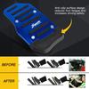 3 PCS Blue Car Universal Non-Slip Manual Transmission Brake Foot Pedal Pad Cover