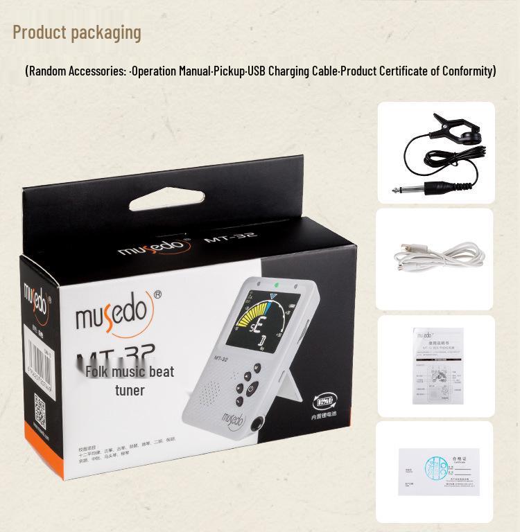 Little Angel MT32: Automatic Tuner, Pitcher, Metronome for Zhongruan, Pipa, Guzheng.