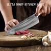 Nóż kuchenny nóż do krojenia ze stali nierdzewnej profesjonalny nóż szefa kuchni tasak narzędzie do gotowania