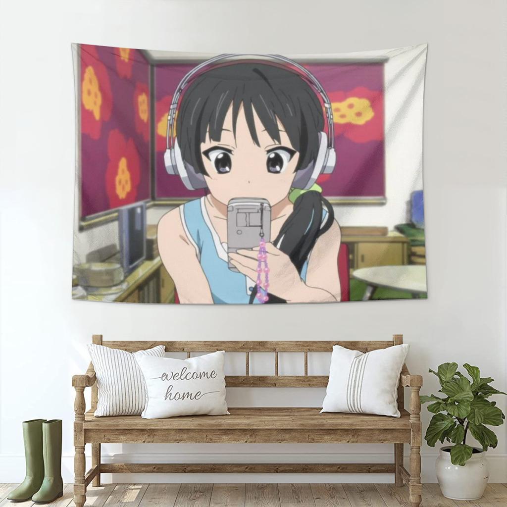 Kawaii K On Tapestry Wall Art, Home Decoration, Japan, Room Decors, New