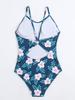 Floral One-Piece Slimming Fashion Women's Bikini Swimsuit