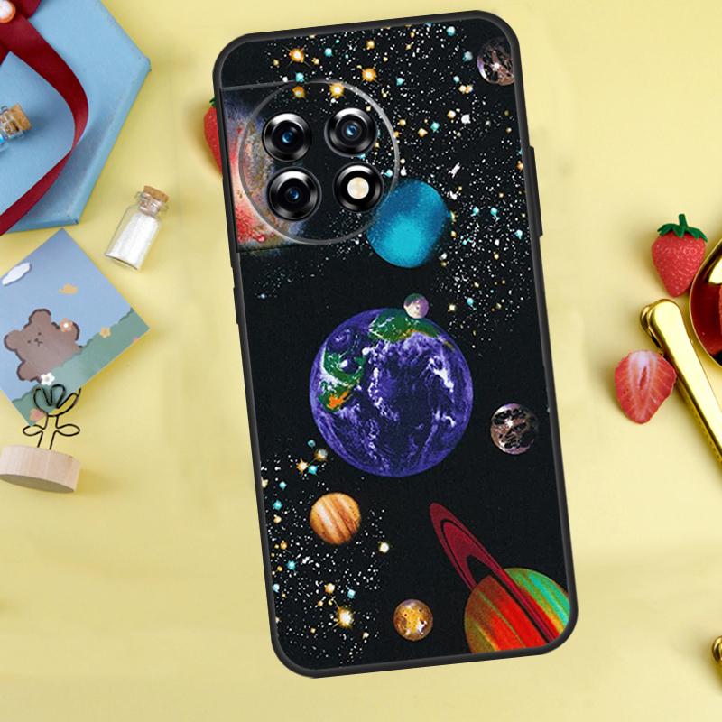 Magic Space Planet Case For OnePlus 15 13 12 11 9 10 Pro 13T 13R 12R 10T 8T Nord 5 CE 3 4 2 Lite N20 N30 Cover