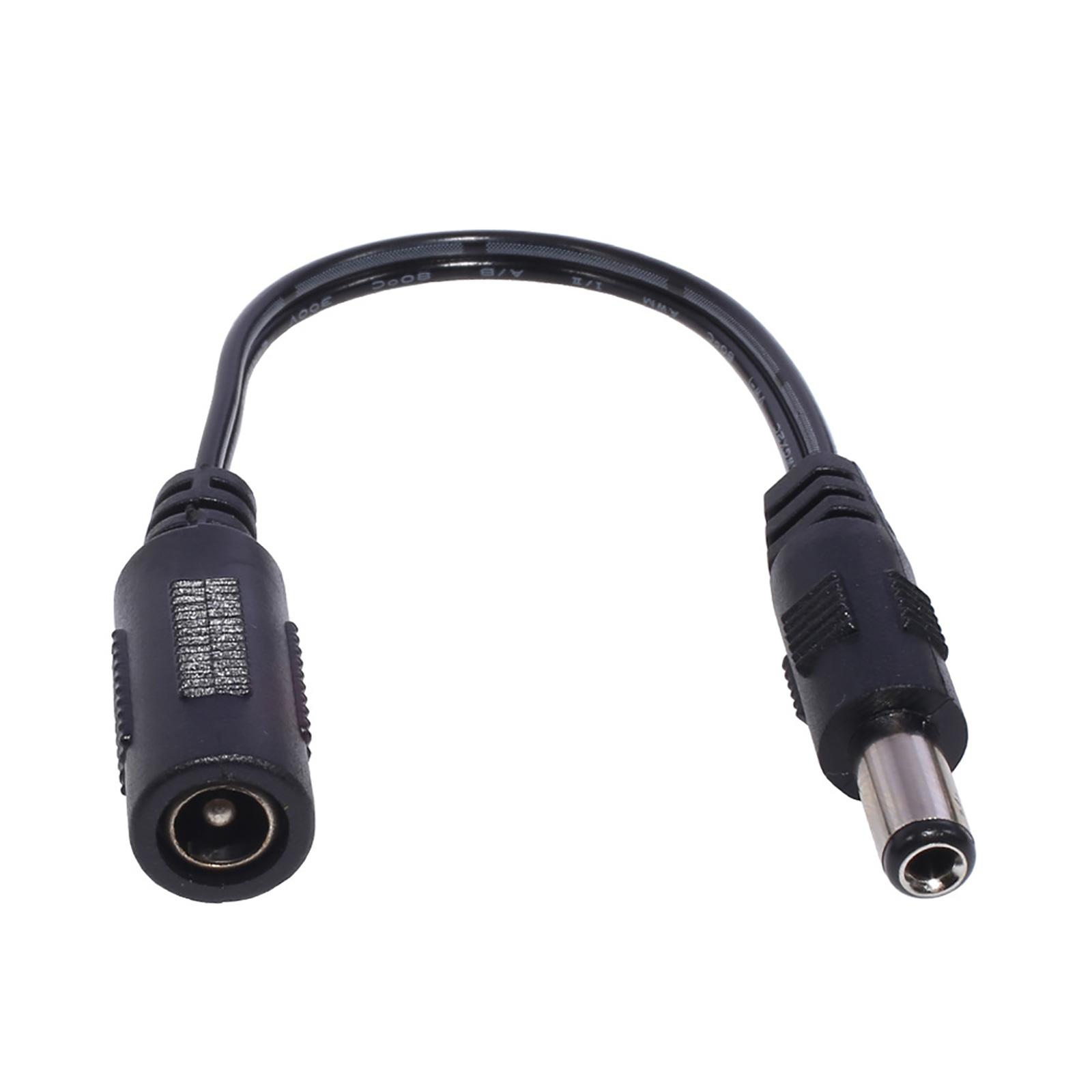 

5521 Кабель адаптера питания «мама-папа» 5,5x2,1 мм «мама» на 2,5x0,7 мм 3,5x1,35 мм 4,0x1,7 мм «папа» для преобразования зарядки 5525