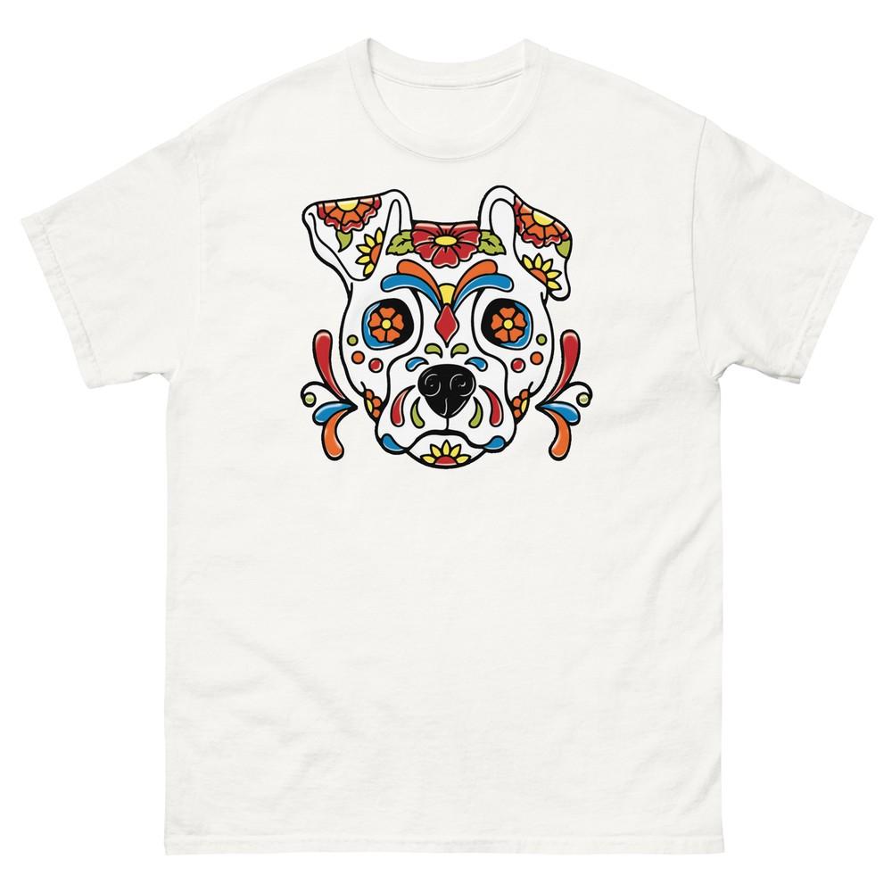 

Sugar Skull Dog Unisex T-Shirt M