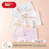 Hongdou Girls' Antibacterial Boxer Briefs 6-Pack