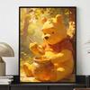 Disney Winnie The Pooh Honey Diamond Painting Art Kit Mosaic Handmade Diy Gift Home Decor