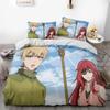 Comforter Anime Style Adventure Fantasy Theme Bedding Set Pillow Cases For Double Beds