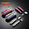 Qianxing Stainless Steel Children's Fork and Spoon Set