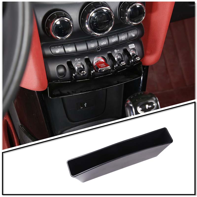 Für MINI Cooper F55 F56 F57 F54 F60 Countryman Clubman ABS Auto Zentrales Bedienfeld Aufbewahrungsbox Auto Modifikationszubehör