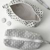 INS Multi-functional Polka Dot Design Pencil Case Large-capacity Soft Touch Stationery Pouch Stationery Storage Bag Students