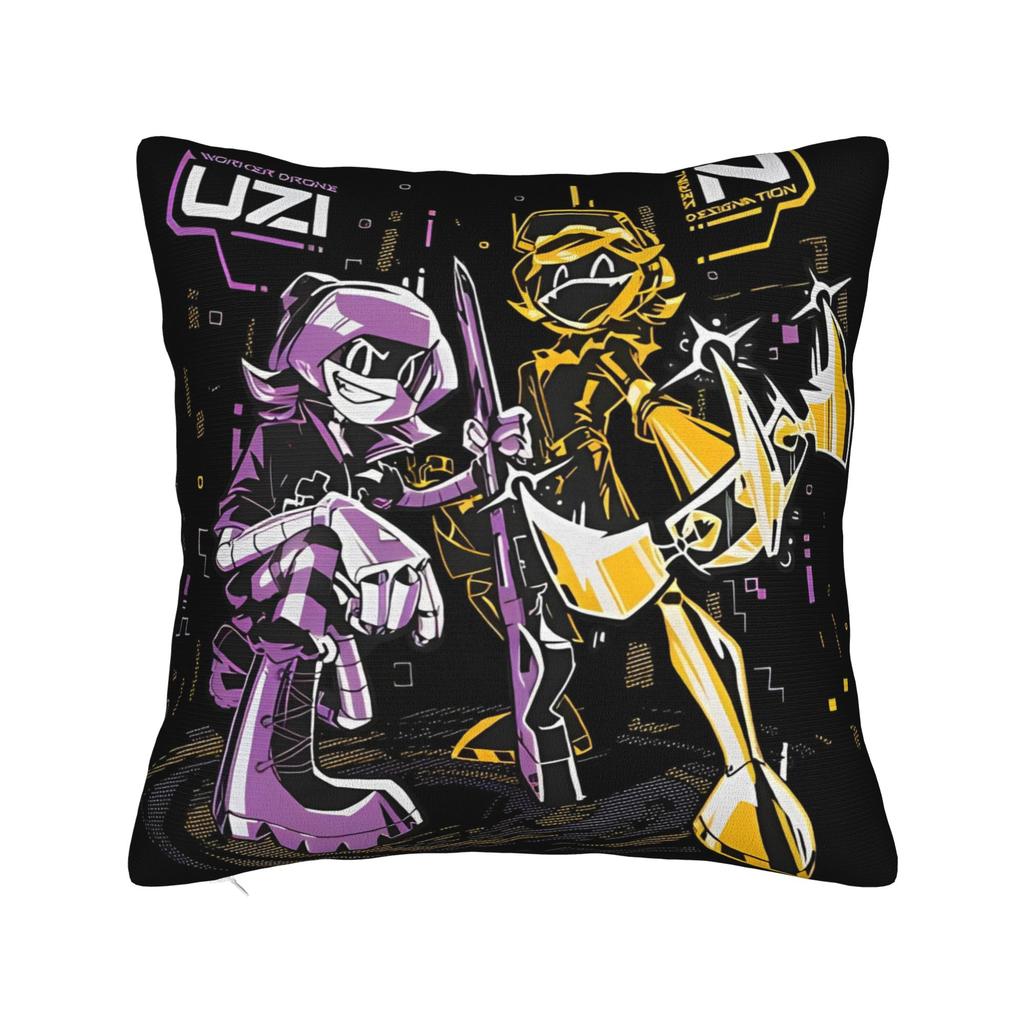 New Style Sofa Murder Drones  Decoration Pillowcase Stuff Cool Uzi Doorman Pillow Cover Zippered Multiple Sizes