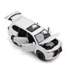 Toyota Lexus LX570 Large Off-Road SUV Simulation Diecast & Toy Vehicles Sounds & Light Pull Back Car 1:32 Alloy Collection Model