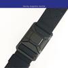 The New Men's 120Cm Buckle Belt Nylon Braided Lightweight Breathable Daily Commuter Men's Belt Outdoor Military Training Canvas Belt