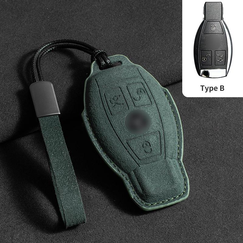 For Cross-border Markets Fits Benz C/E/S Class C260 E300 S350 GLC260 Factory In Stock Key Fob Cover for Mercedes-Benz