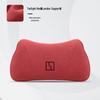 Cuscino Poggiatesta e Lombare Universale Zeekr 7X - Comfort per Tutte le Stagioni per Lunghi Viaggi - Accessorio Rosso per Supporto Collo e Schiena