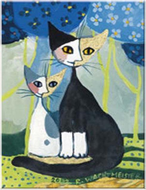 5D DIY Diamond Painting Full Square Cartoon Cat Family Cross Stitch Kits Picture of Rhinestones Decor Embroidery Diamond Mosaic