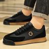 Men'S Shoes  Autumn New Casual Sports Thick Soled Men'S Trendy Versatile Fashion Low Top Board Shoes Black Brown Size(39-45)