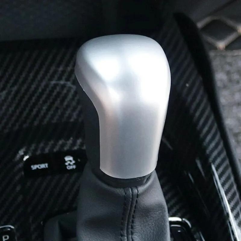 For Toyota Yaris Cross 22 23 Interior Accessories ABS CarbonFiber Car Gear Head Shift Knob Cover Handball Trim Sticker