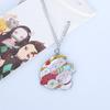 Demon Slayer Tanjiro, Sabito & Makomo Masks Keychain, Rabbit Necklace, Muzan