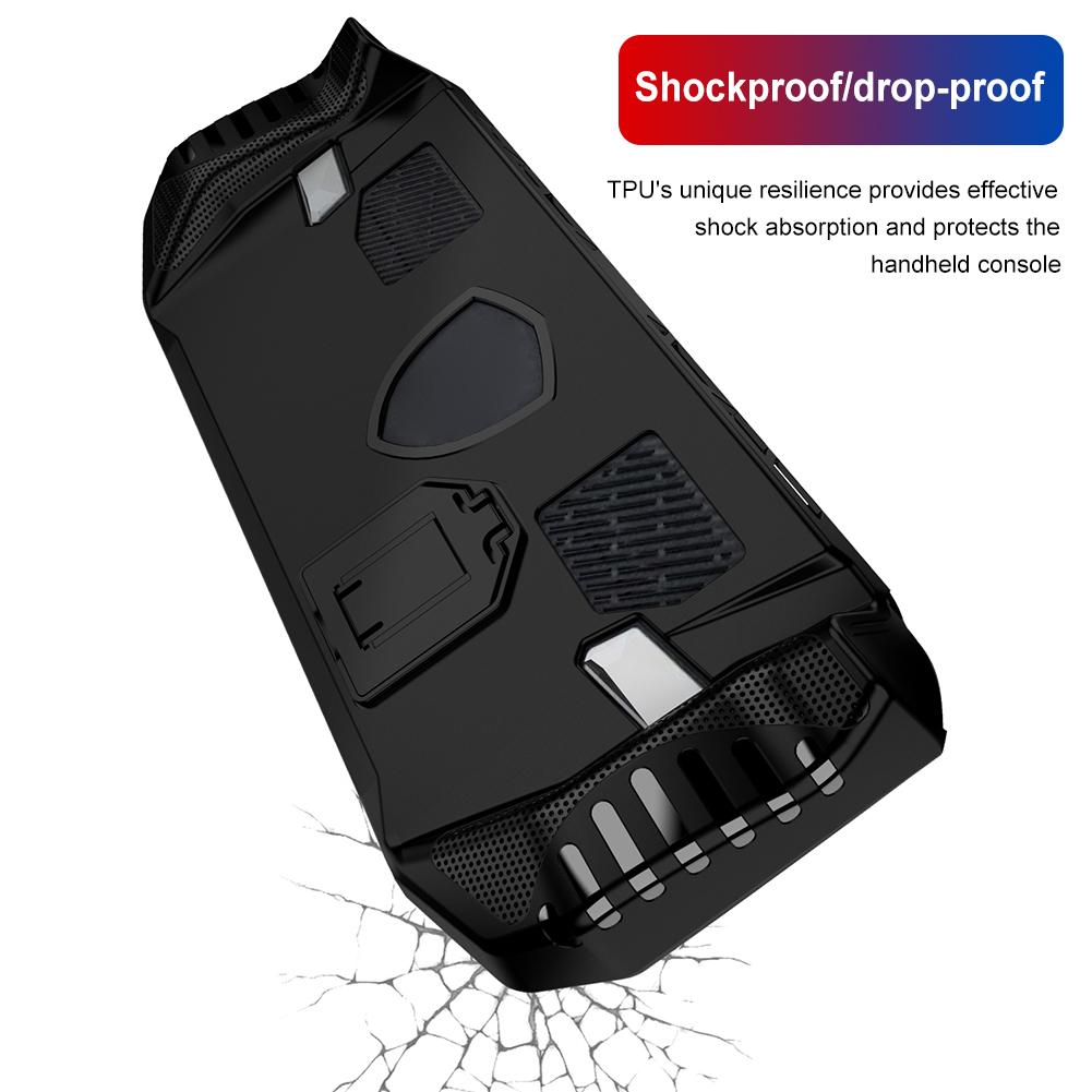 TPU Bracket Dockable Case Shockproof Protector Cover with Anti-Scratch Design Protective Shell for MSI CLAW 8 Ryzen Edition 2025