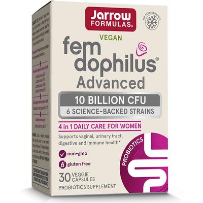 Jarrow Formulas Jarrow Fem Dophirus Advanced Lactobacillus 10 miliard CFU 30 kapslí, 30 tablet, 1 jednotka
