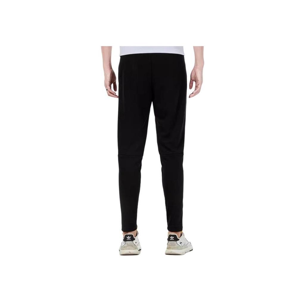 Adidas Q3 Series Breathable Knit Sports Long Pants With Logo Print Men Bottoms Black GS4875