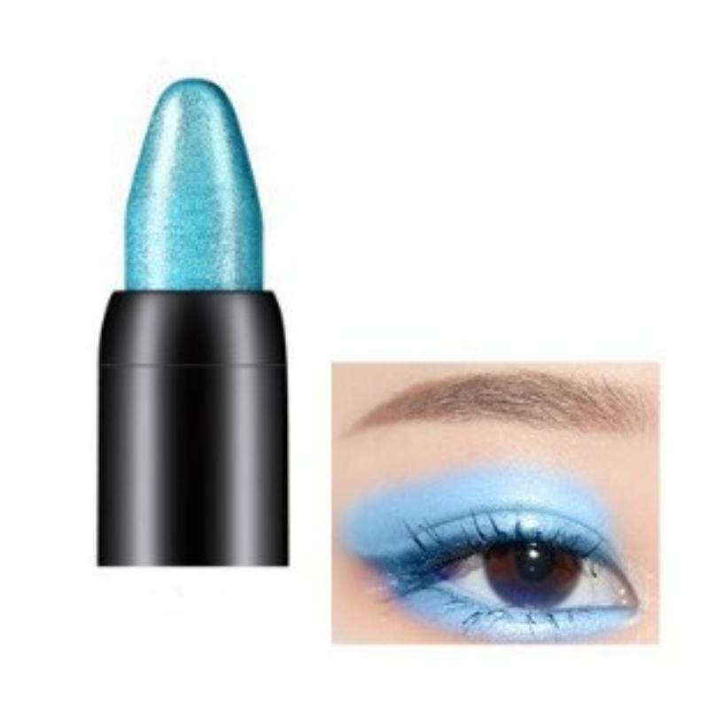 Matita Penna Gel Ombretto Impermeabile Perlescente Lucida per Occhi da Donna, Eyeliner, Stick Illuminante, Gel Eyeliner