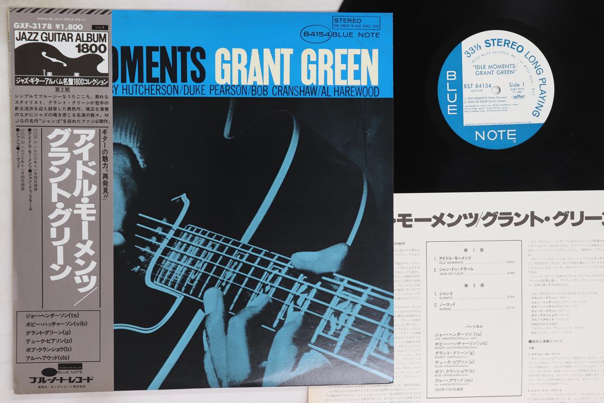 

LP Record GRANT GREEN - Idle Moments GXF3178BST84154 BLUE NOTE 1980 Japan Obi Jazz Used