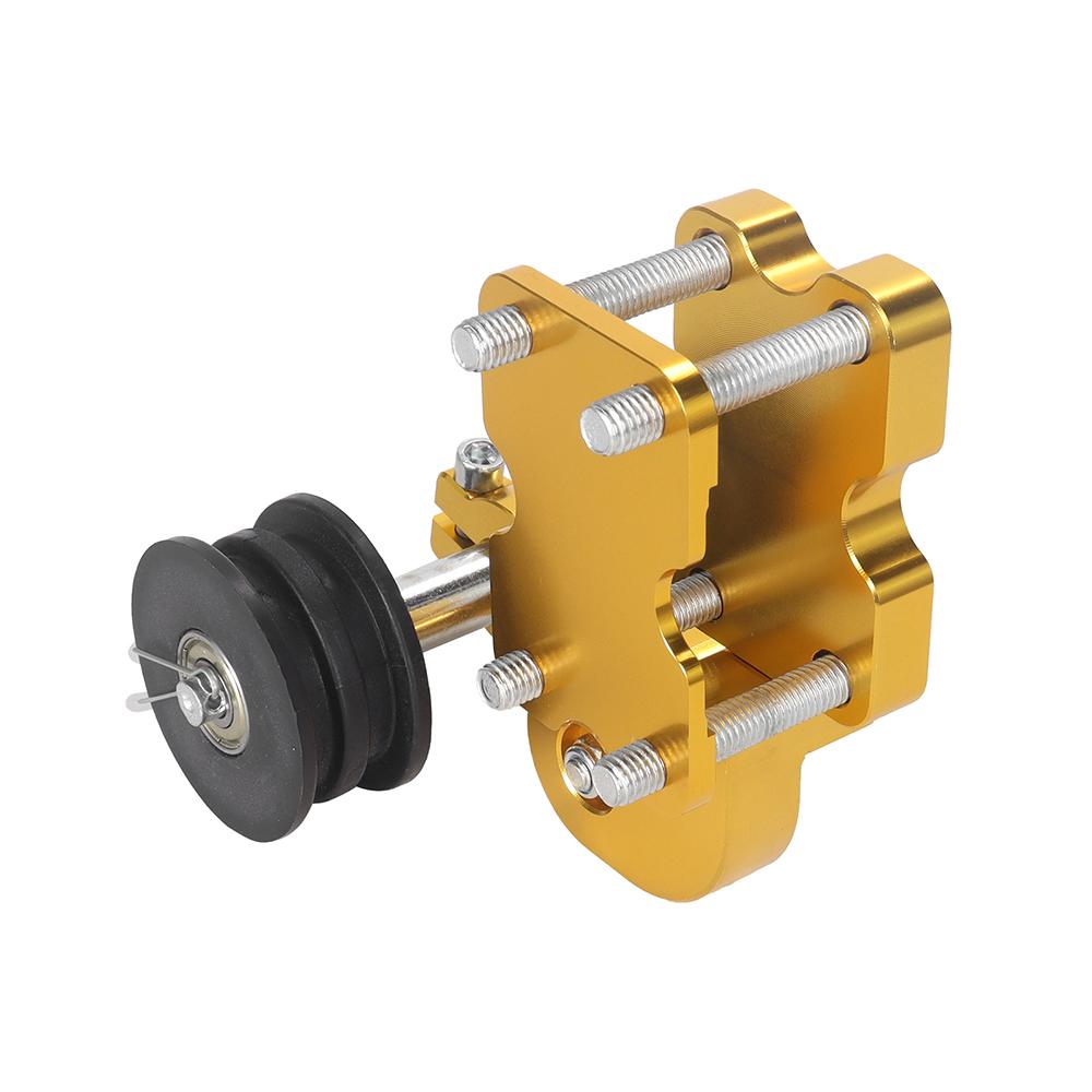 Motorcycle Adjuster Wheel Chain Tensioner CNC Aluminum Modification Spoke Chain Transmission Parts for Beach Bike Chopper ATV