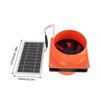 Solar Powered Fan Silent Greenhouse Fan 50W Exhaust Fan Solar Powered Outdoor Fan for Yacht, RV, Kitchen, Cabin, Chimneys