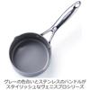 GREENPAN Pot Milk Pan 14cm IH Gas Dishwasher Safe No Toxic Substances PFAS Free Ceramic Coating Easy To Remove Stains Scratch and Impact Resistant