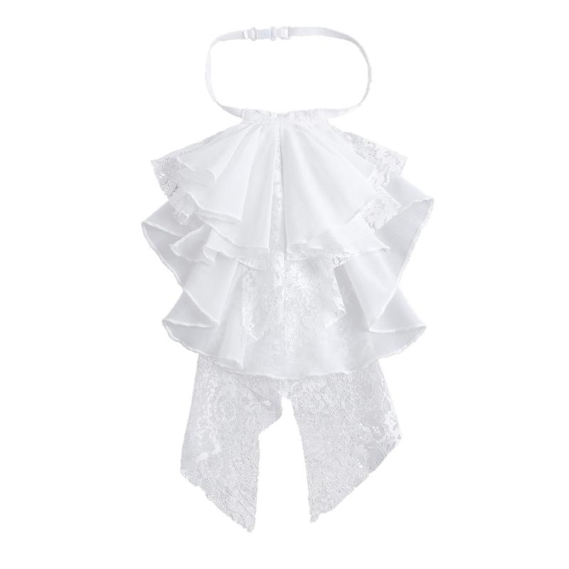 

Викторианские стили Драпированный воротник Элегантный съемный воротник Ожерелье Аксессуар для костюма Для свадьбы Официальное мероприятие Наряд 1