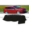 1pc Black Dashmat Dashboard Mat Cover Anti-Sun For Ford Focus MK3 2012-2018 13