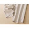 DIMANAF 2026 Summer New Plus Size Women Long Pants Cotton Linen Vintage Loose Elastic Waist Casual Lady Bottoms Clothing
