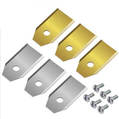 Stainless Steel Mowing Blade Robotic Mower Blades 0.45/0.6/0.75mm With Screws For Husqvarna Automower