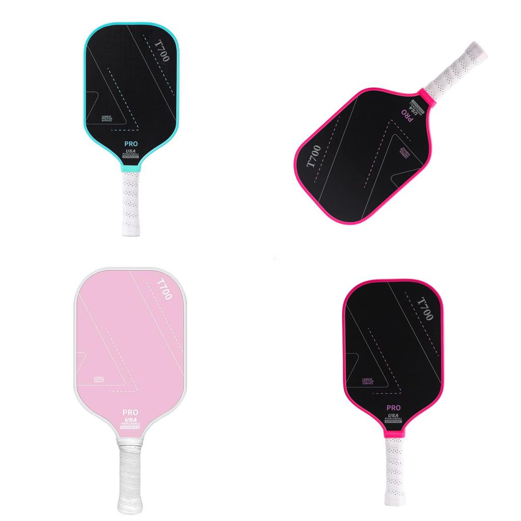 Carbon Fiber Pickleball Paddle With Matte Finish For Competitive Play And Practice