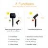Solar String Lights Christmas Party Garden Outdoor Waterproof Lawn Lighting Decoration Led Flower Lamps String