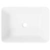 Ceramic Wash Basin 40 x 30 x 13 cm White