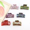New Women Sequin Hair Claw Tough Colorful Plastic HairClip Large Size Hair Clamps Crab Hairpin Hair Accessories Girl Gift
