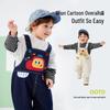 Dudu Home Baby Cartoon Overalls