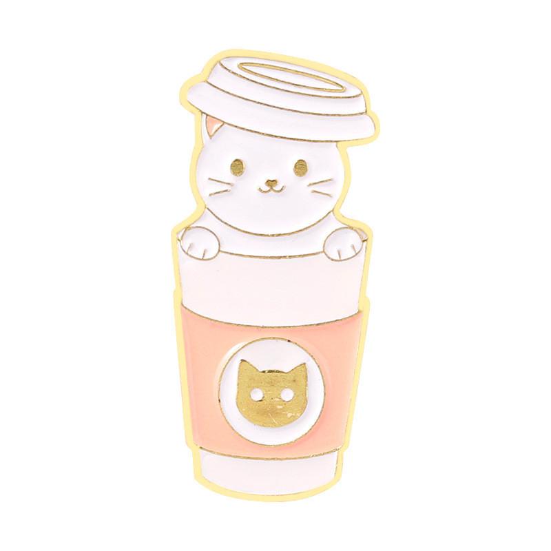 Cat Adorable Brooch Charming Enamel Pin Unique Fashion Accessories For Men Women And