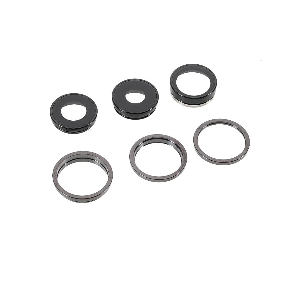 Pentru iPhone 13 Pro/13 Pro Max 1 Set Inel Acoperire Lentilă Cameră Spate cu Lentilă de Sticlă (fără Logo)