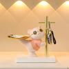 Lucky Cat Decoration  Key Jewelry Storage  Lucky Rabbit  Tray Storage Rack  Home Decoration Accessories  Gift