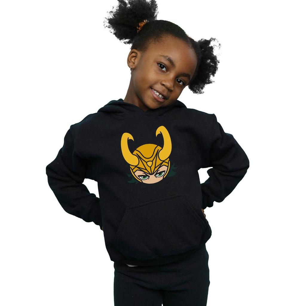 Marvel Girls Loki Close Up Hoodie